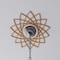 Ekena Millwork Eleanor Wood Fretwork Pierced Ceiling Medallion, Cherry, 24"OD x 9 1/4"ID x 3/8"T CMWP24X24X0375EACH - alternate 9